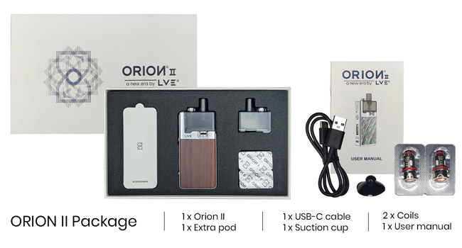 LVE - Orion II ロストベイプ オライオン2（初心者おすすめ ／ 電子