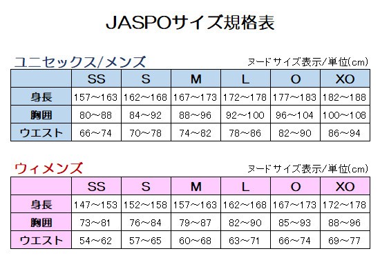 JASPOサイズ