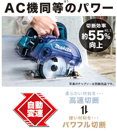 マキタ（makita） 125mm 充電式防じんマルノコ KS511DZ 本体のみ : P