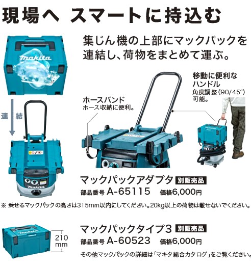 マキタ(makita) 集じん機 乾式 VC1530 マキタ 集じん機 VC1530（粉じん専用 15L）連動コンセント・内径