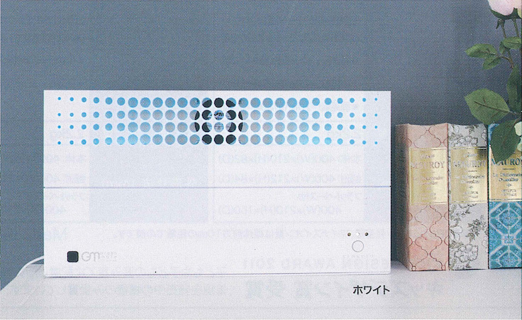 空気除菌脱臭器 グリーンメイトスタイルプロカスタム 紫外線除菌:254nm UV殺菌線 オゾン脱臭:185nm UVオゾン線 KT-OZF-05IKSの画像