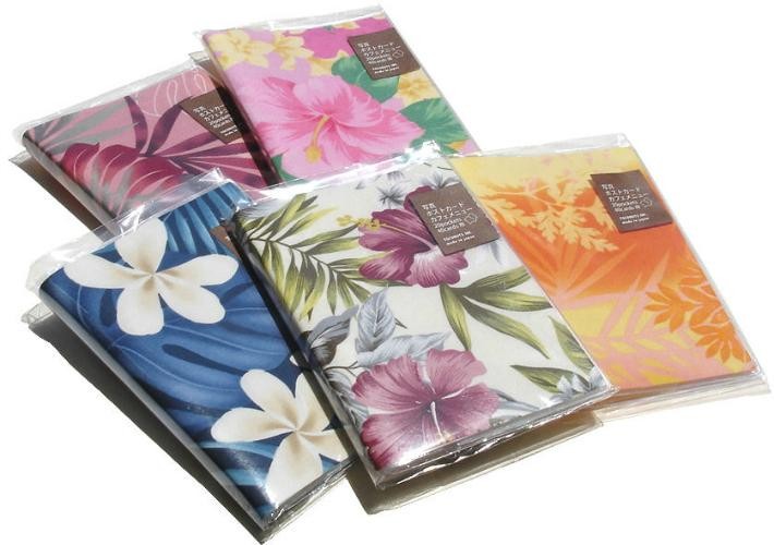 ハワイアン ファブリック ミニ ポケット フォト アルバム ハワイアン