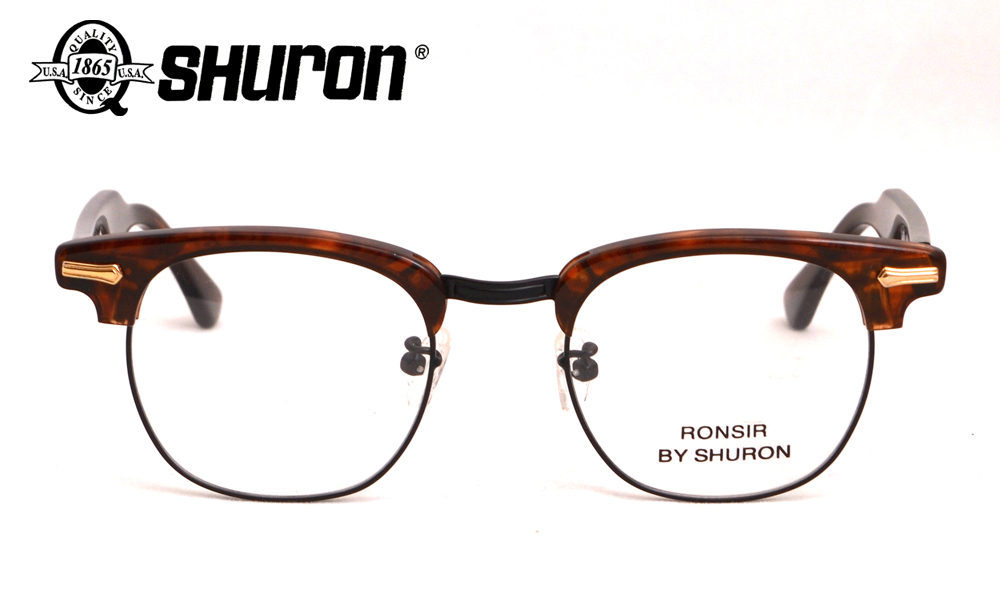 SHURON USA Ronsir 5 3/4メガネ ラウンドフレーム SHURON SHURON/シュロン ［RONSIR ZYL］サーモント メガネ