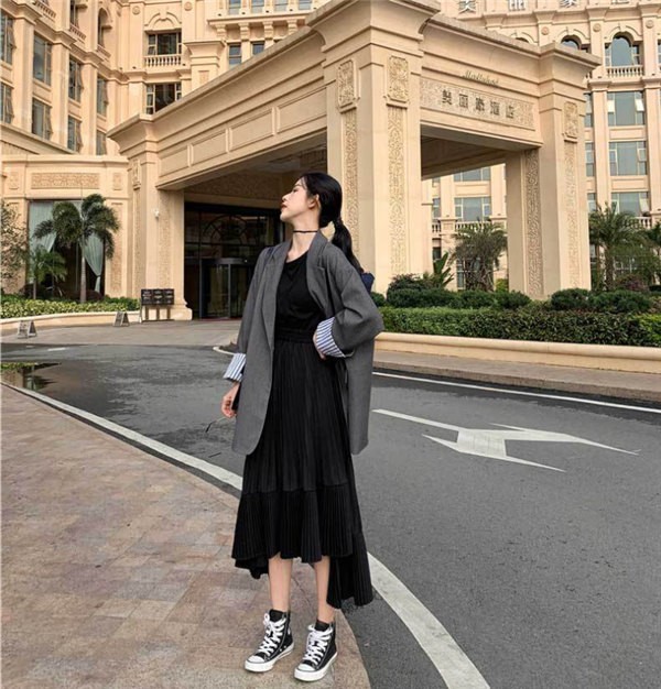 【美品】ayane★波なみプリーツロングスカート ayane】波なみプリーツロングスカート(834604) | FORME Base STORE