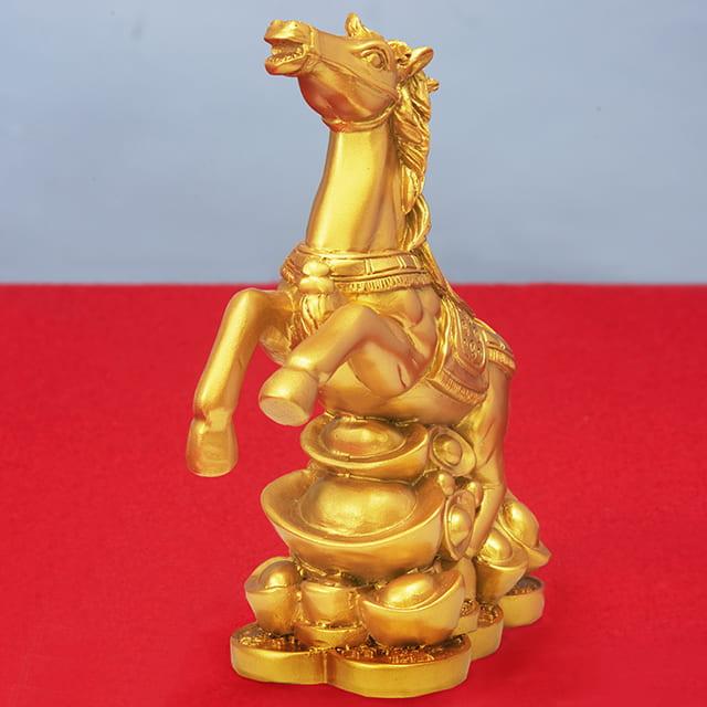 金運黄金縁起物 馬 金持神社祈願 馬の置物 干支 金運 開運 グッズ 跳ね