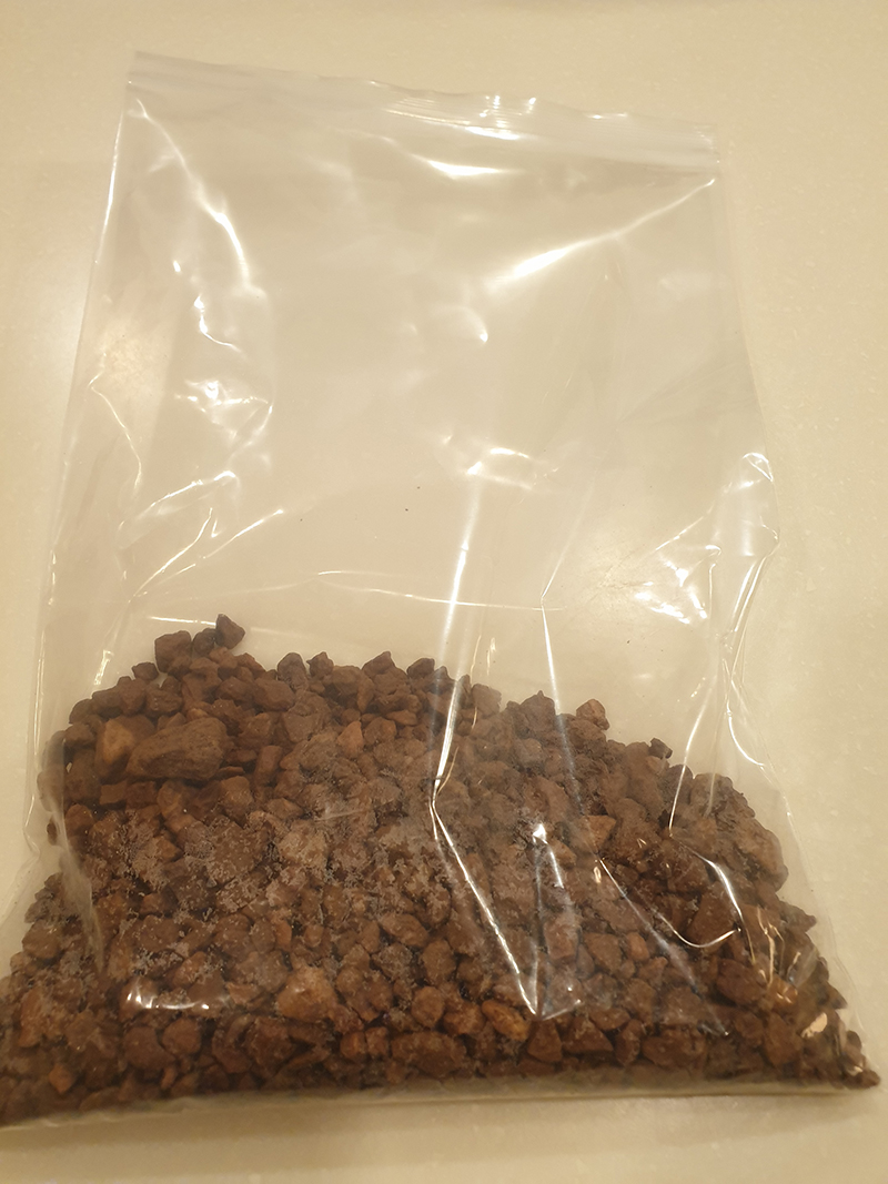 天然ラジウム鉱石 さざれ 500g (専用ネット2枚付き) ラジウム