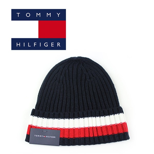 トミー ヒルフィガー TOMMY HILFIGER ニット帽 ニットキャップ KNIT