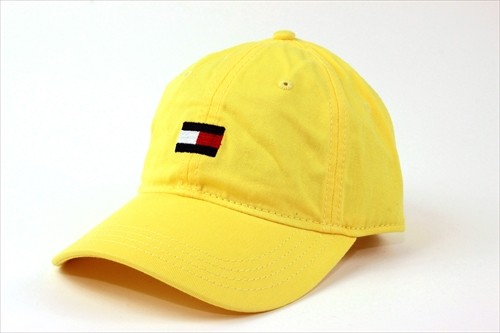 yellow tommy hilfiger hat