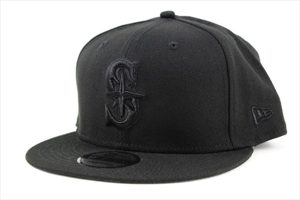 ニューエラ キャップ 9FIFTY MLB アメリカンリーグ BLACK ON BLACK NEW ...