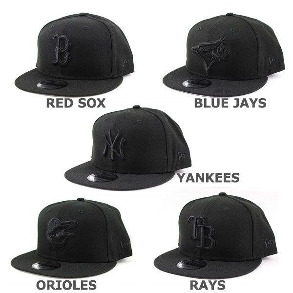 ニューエラ キャップ 9FIFTY MLB アメリカンリーグ BLACK ON