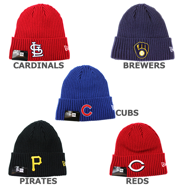 ニューエラ ニット帽 ニットキャップ ビーニー MLB NEW ERA ナショナル 