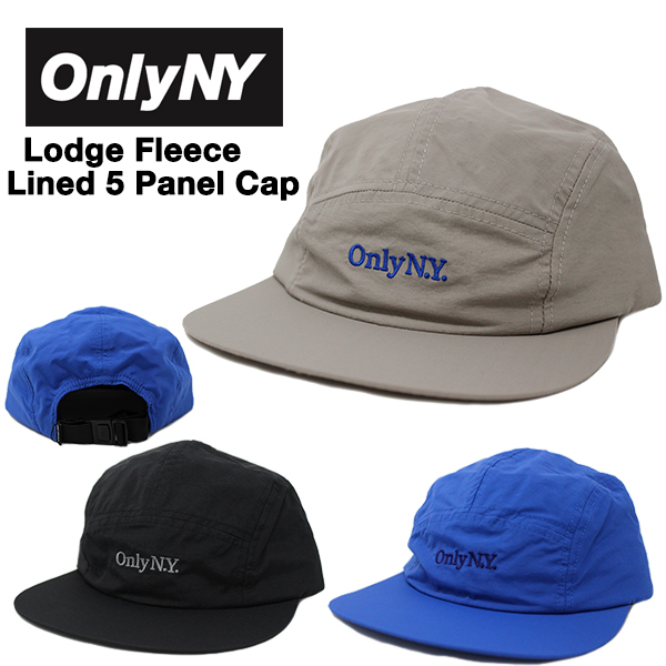 オンリーニューヨーク キャップ ONLY NY Lodge Fleece Lined 5-PANEL