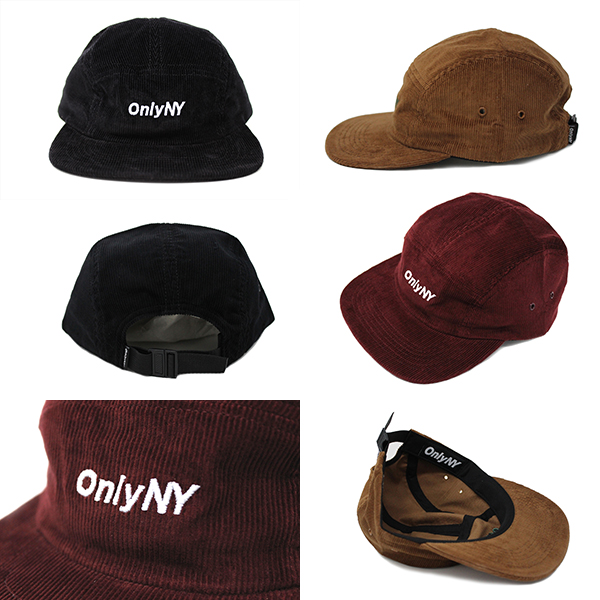 オンリーニューヨーク キャップ ONLY NY コーデュロイ LOGO 5-PANEL