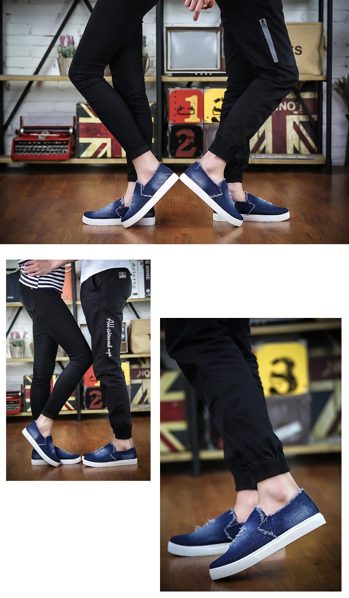 デニムスリッポン