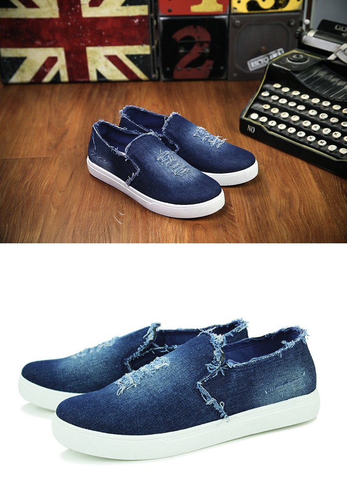 デニムスリッポン