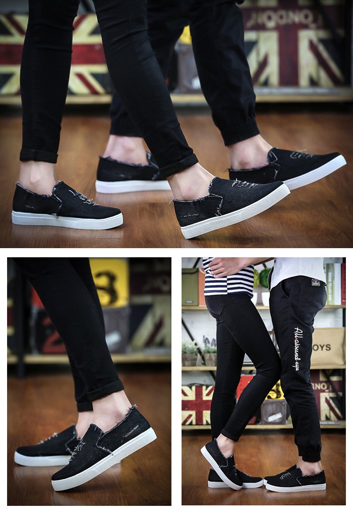 デニムスリッポン