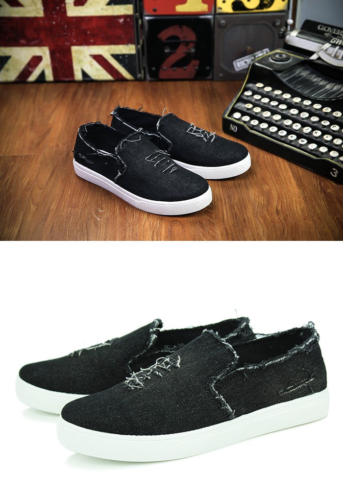 デニムスリッポン