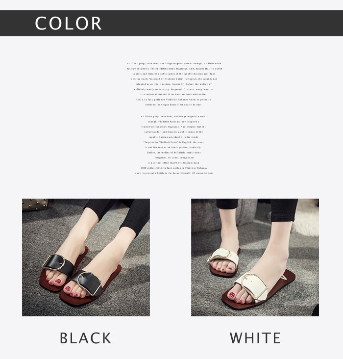 フラットサンダル