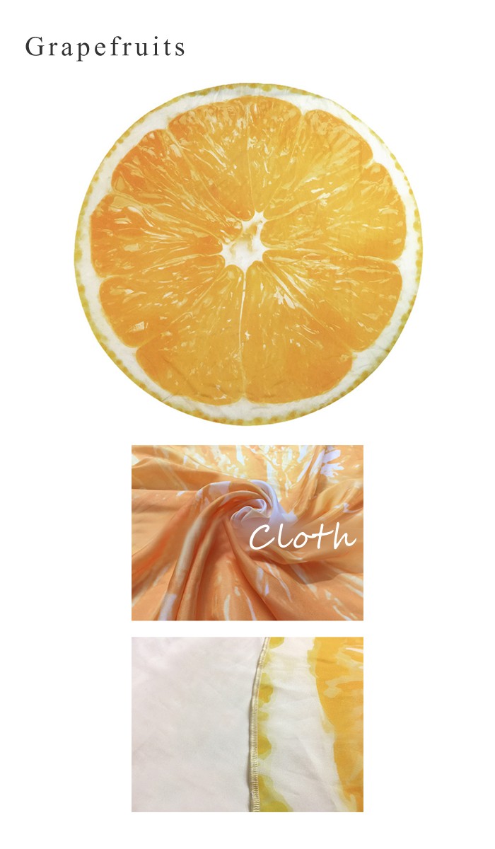 フルーツビーチマット