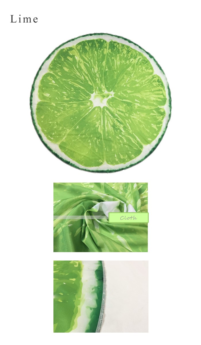 フルーツビーチマット