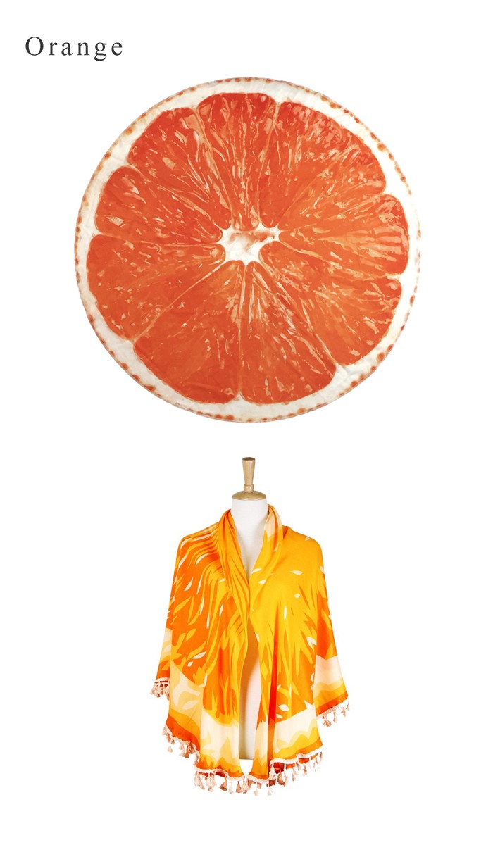 フルーツビーチマット