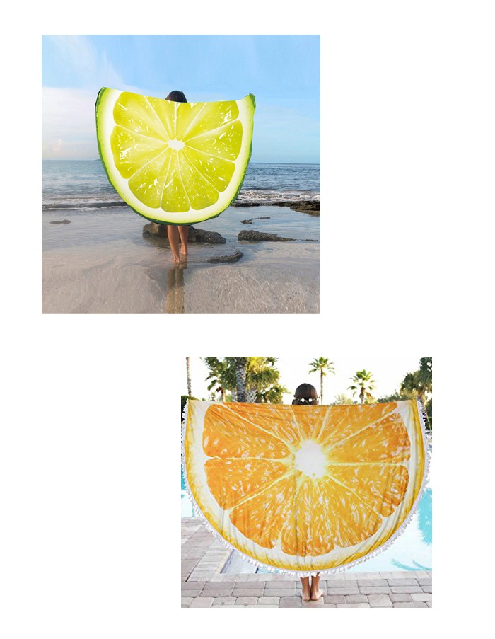 フルーツビーチマット