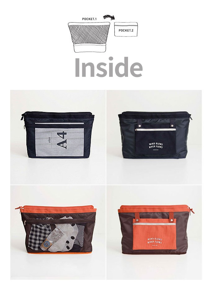 収納トートバッグ