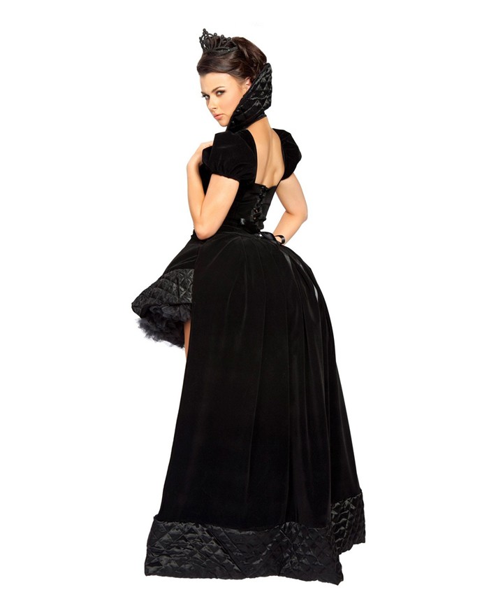 ハロウィンコスチュームブラッククイーン