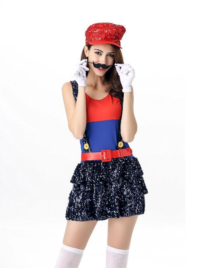 ハロウィンコスチュームマリオ＆ルイージ風