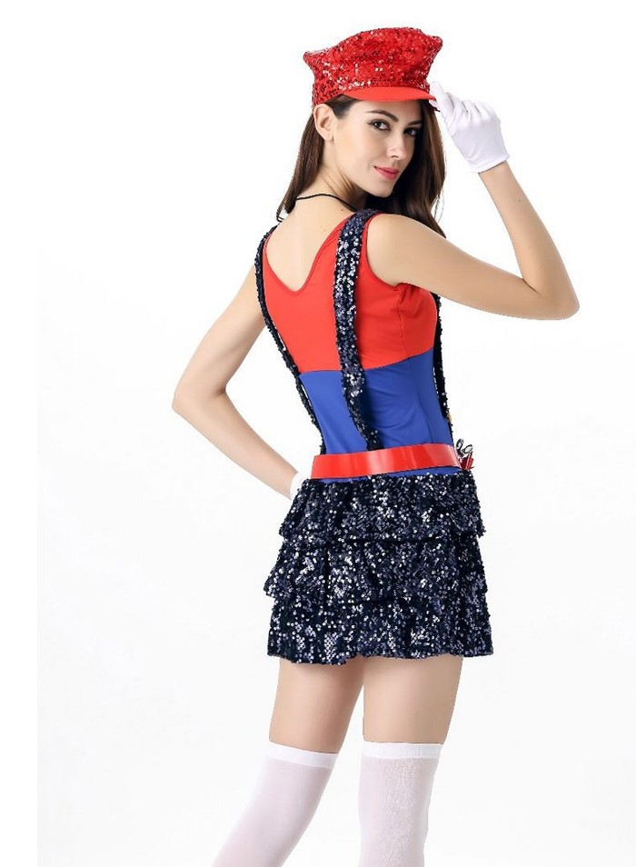 ハロウィンコスチュームマリオ＆ルイージ風