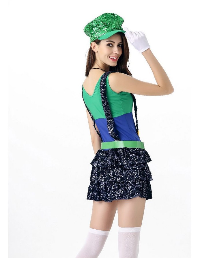 ハロウィンコスチュームマリオ＆ルイージ風