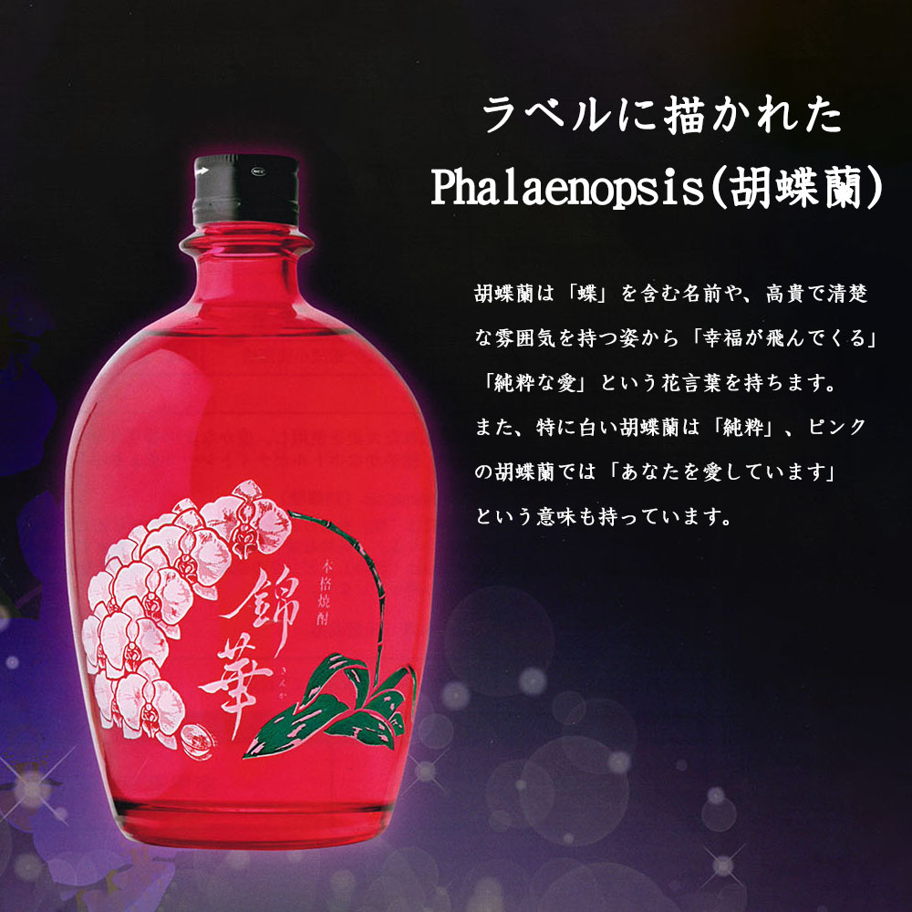 LEDライト付き！ 天星酒造 錦華 きんか 麦焼酎 25度 720ml 9本