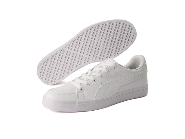 『16,17.18日ボーナスストア最大25倍』プーマ メンズ レディース スニーカー PUMA ユニセックス プーマ V コート バルク スニーカー