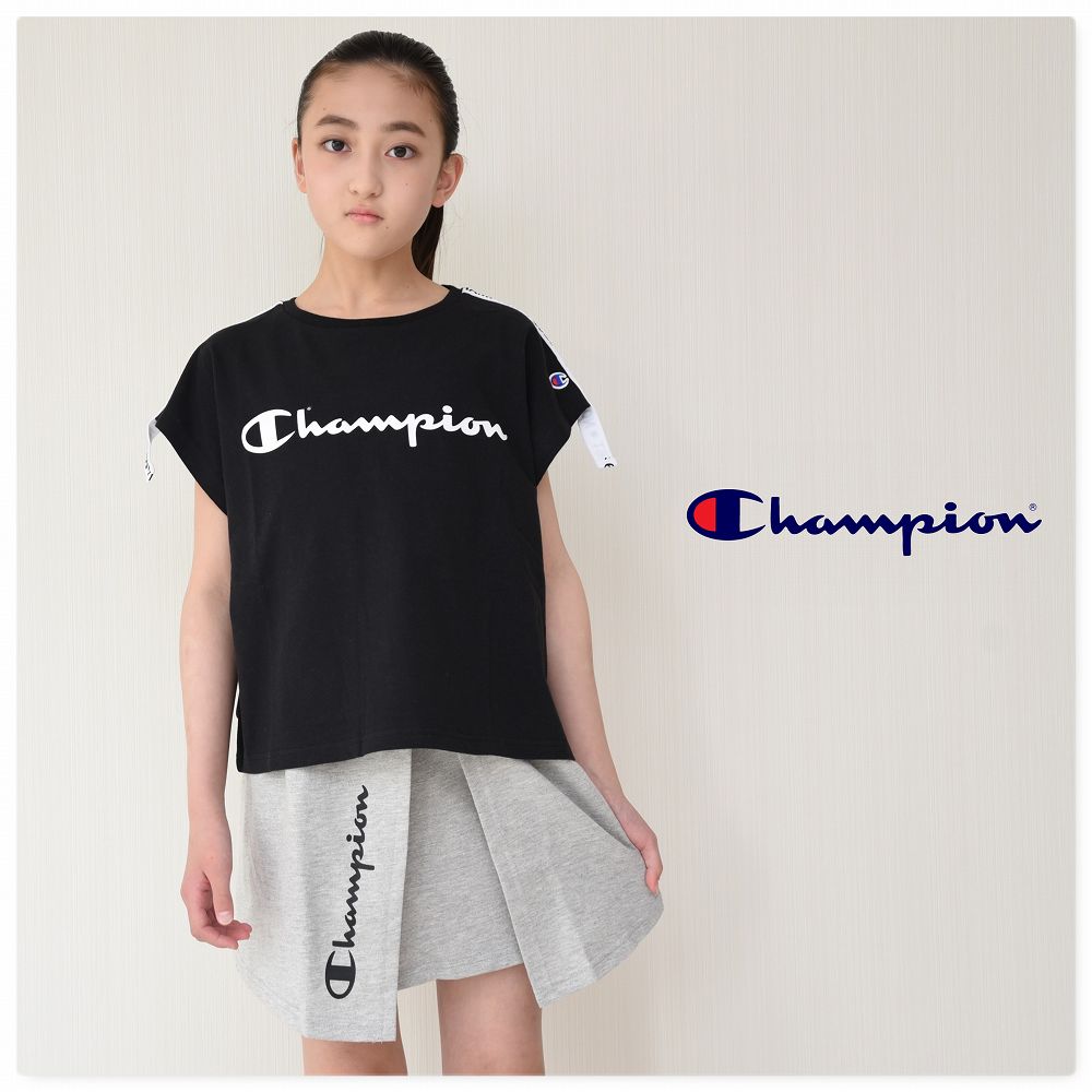 キッズ ガールズ スカート 子供服 チャンピオン champion 国内正規品