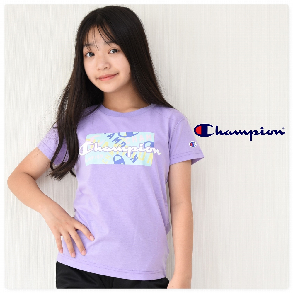 キッズ 半袖 Tシャツ 子供服 チャンピオン champion 国内正規品 女の子 ガールズ スポーツ :ck-vs324:子供服Punahele  通販 