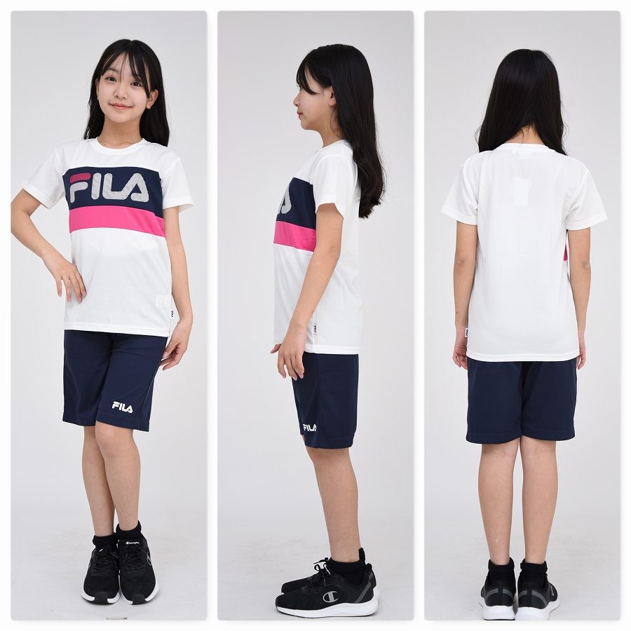 キッズ ジャージ 子供服 女の子 メール便 送料無料 半袖 Tシャツ 