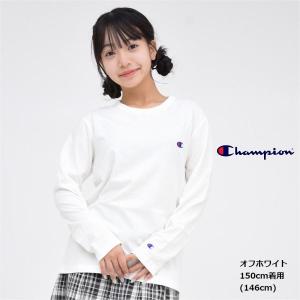 長袖 tシャツ 子供服 チャンピオン CK-Y401 男の子 女の子 トップス ロンT ブランド 通...