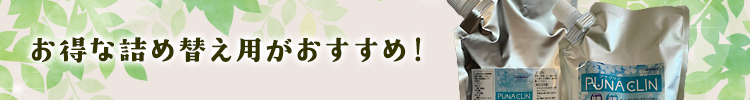 お得な詰め替え用がおすすめ！