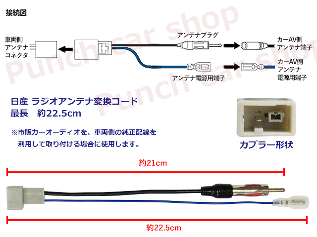 日産車用 ラジオアンテナ 未使用品 - カーナビ