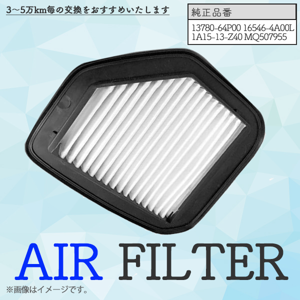ミツビシ タウンボックス DS17W MQ507955 エアーフィルター エンジン エアフィルター エアエレメント 車用品 PFE14S | 三菱