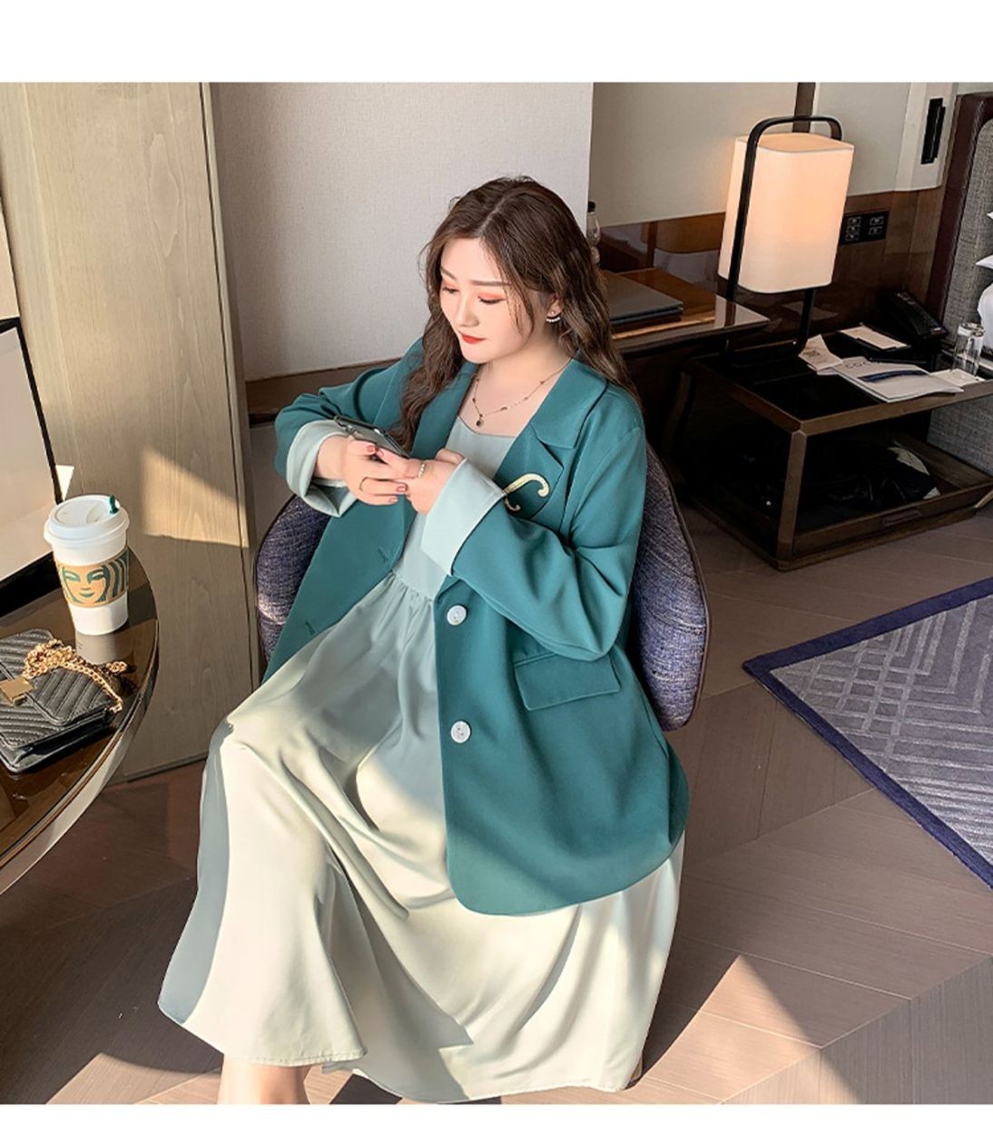 大きいサイズ レディース パステル ジャケット L〜4XL L LL 3L