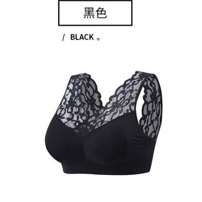 大きいサイズ レディース レース スポーツ ブラジャー S〜4XL相当 LL