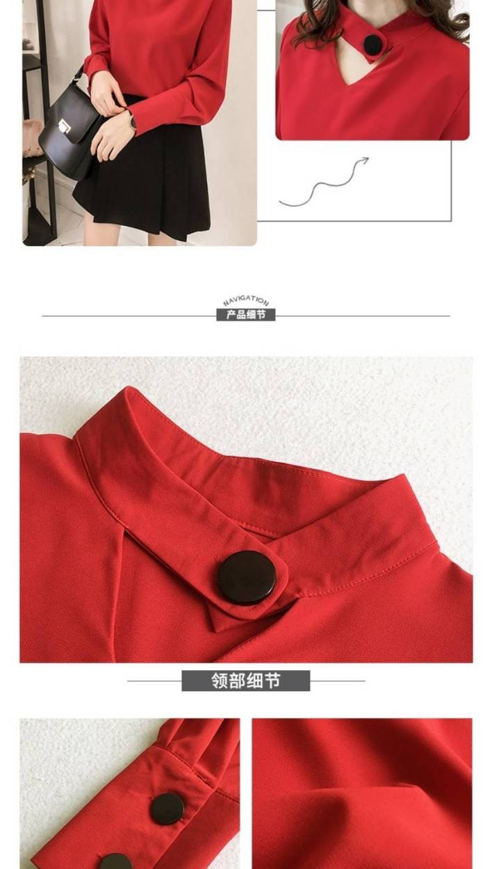 大きいサイズ レディース チョーカー風 ブラウス M〜4XL LL 2L