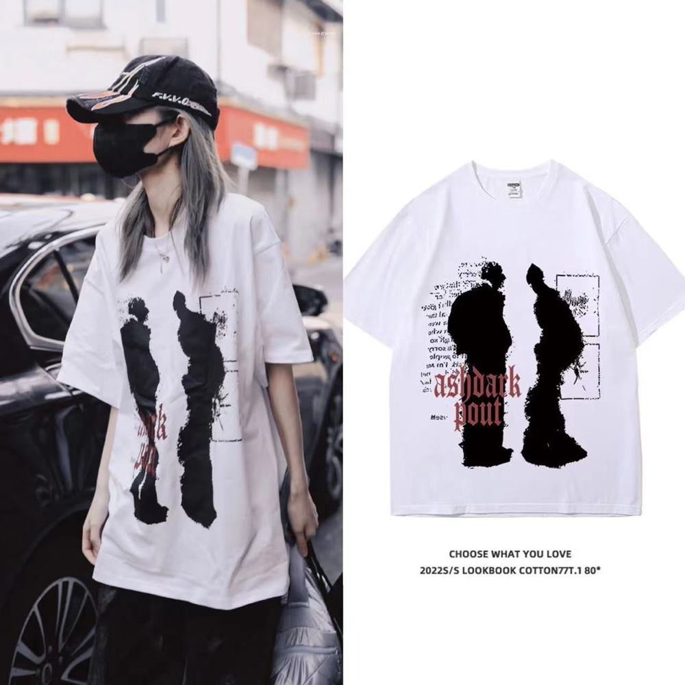 大きいサイズ ワンイー 着用モデル レディース Tシャツ イラスト