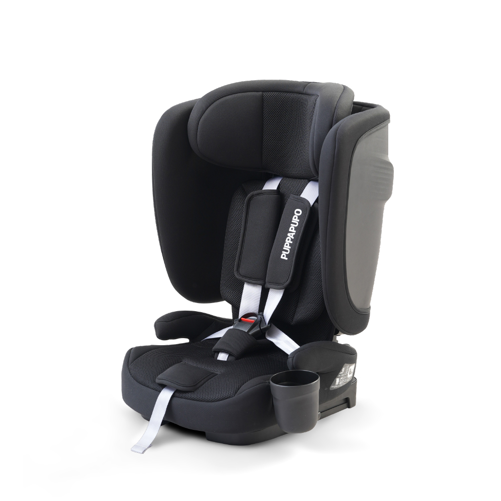 PUPPAPUPO 折りたたみ チャイルドシート ISOFIX R129 i-Size コンパクト ジュニアシート シートベルト 兼用 レンタカー  軽量 ドリンクホルダー プッパプーポ : 240540501 : PUPPAPUPO - 通販 - Yahoo!ショッピング