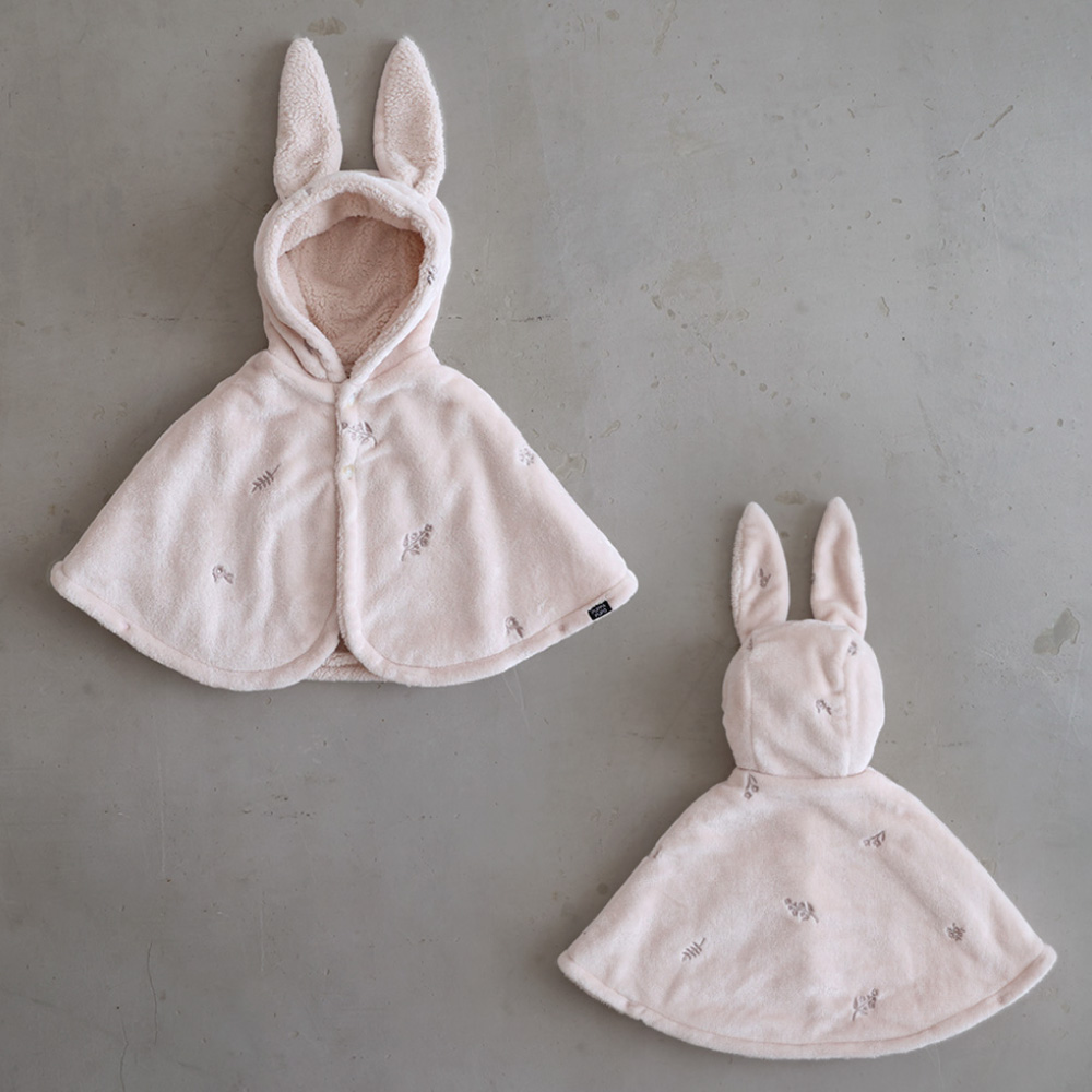 PUPPAPUPO 【ギフトボックス】 ポンチョ 【フランネル】 ベビー フード