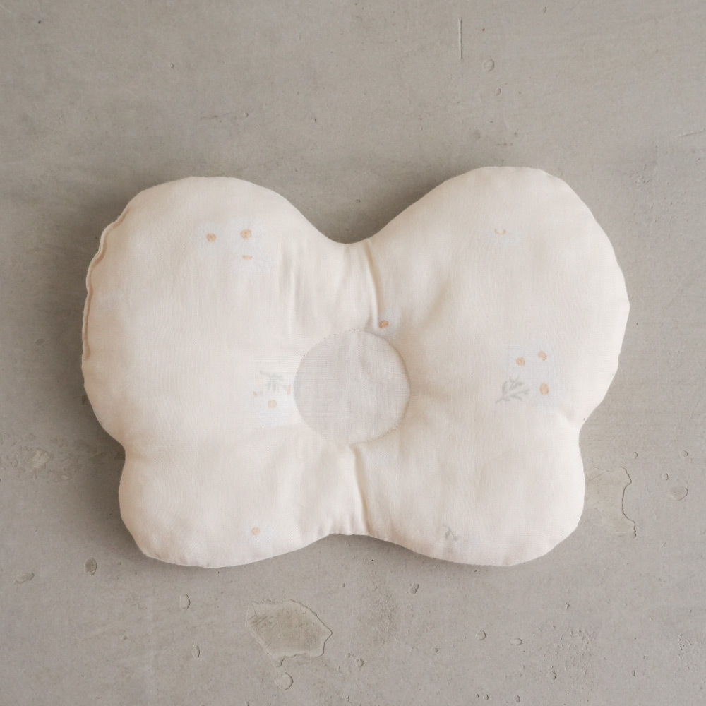 PUPPAPUPO 日本製 丸洗いできる ベビーまくら 【2重ガーゼ】 洗える 綿100% 赤ちゃん 出産祝い まくら ベビー枕 向き癖 新生児 出産準備 ギフト プッパプーポ | PUPPAPUPO | 02