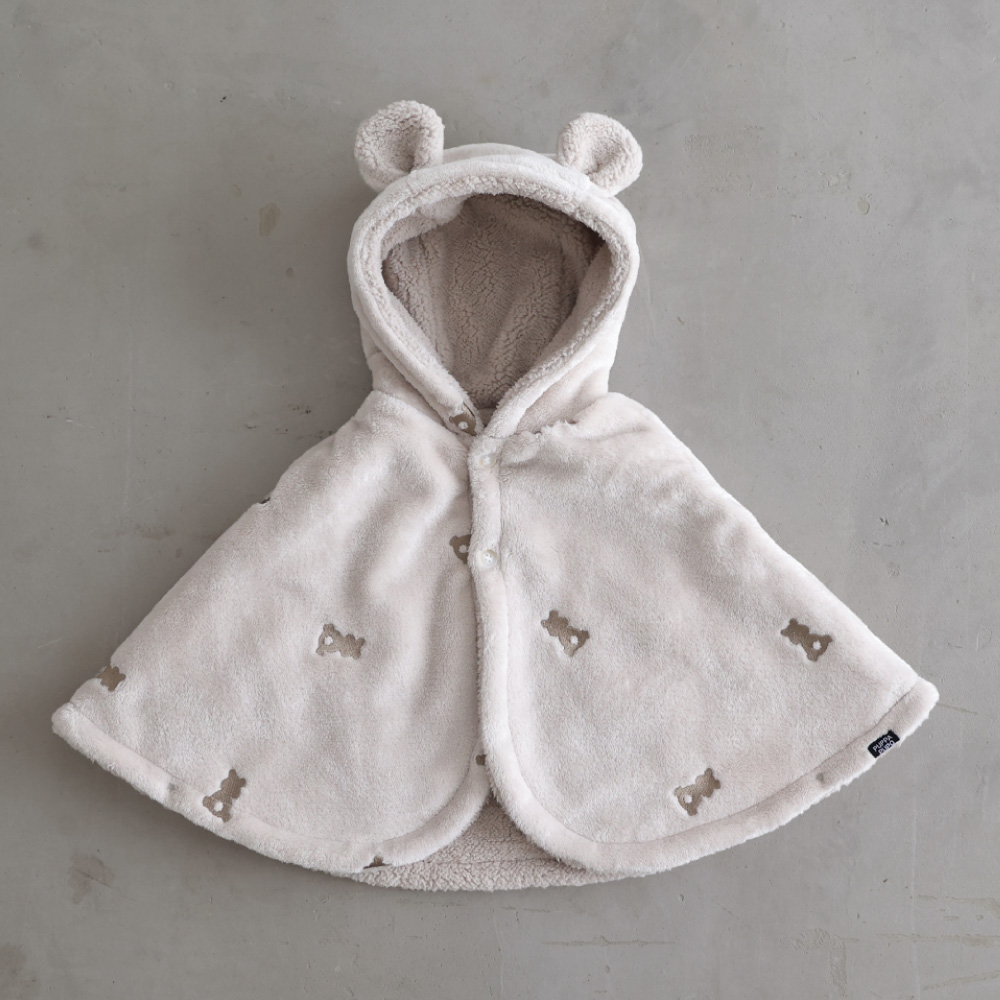 PUPPAPUPO（プッパプーポ） ポンチョ 【フランネル】 ベビー フード