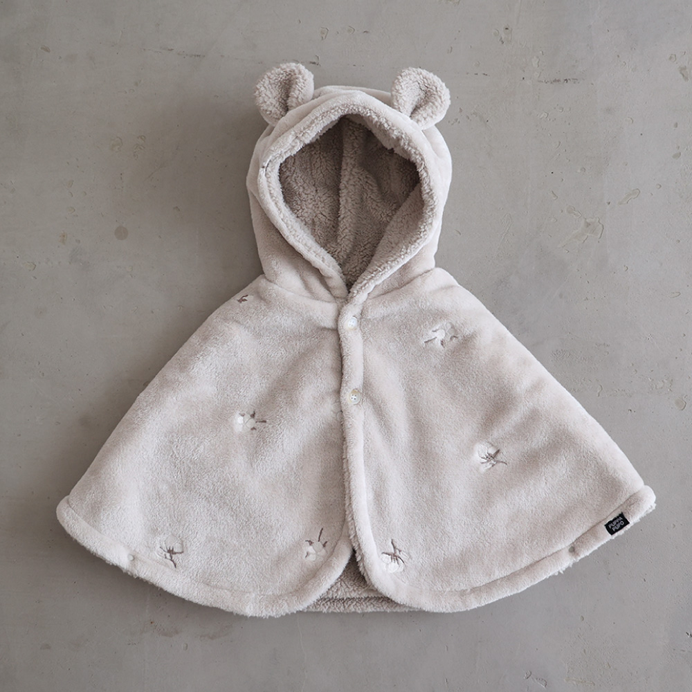 PUPPAPUPO（プッパプーポ） ポンチョ 【フランネル】 ベビー フード