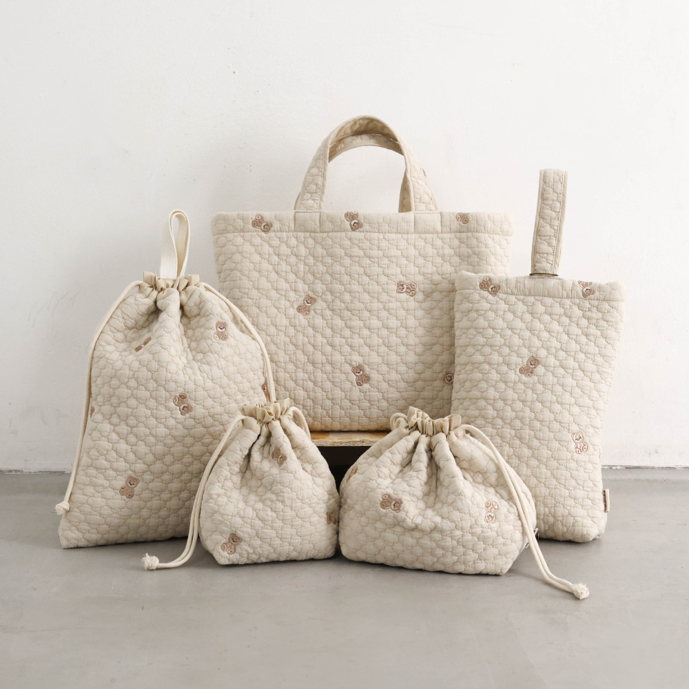 PUPPAPUPO（プッパプーポ） レッスンバッグ 5点セット 【イブル